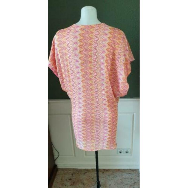 ZGAN prachtige JACKY LUXURY oranje tuniek mt XS 34, top