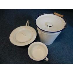 Emaille toiletset