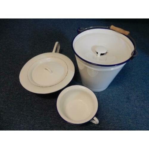 Emaille toiletset