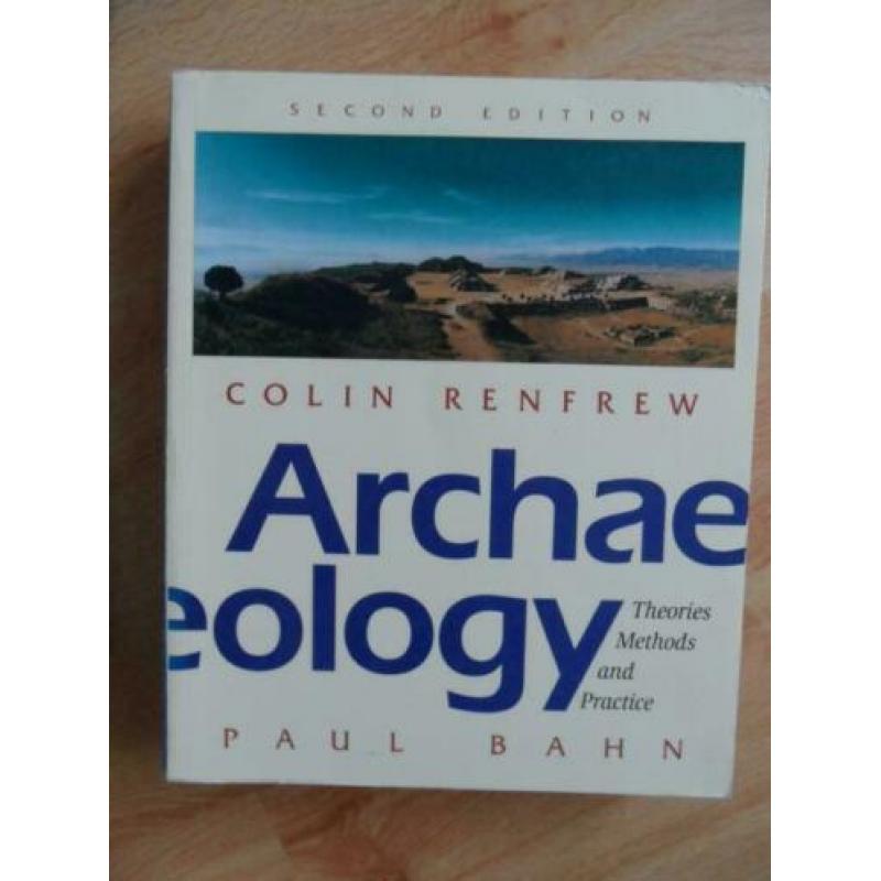 Drie Engelstalige boeken Archeologie