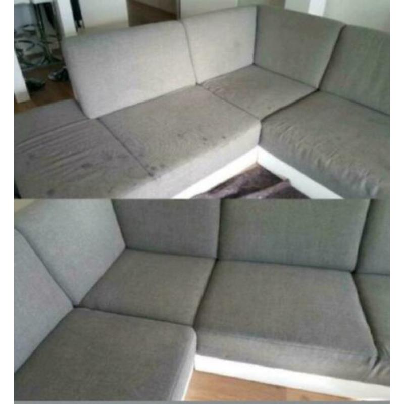 Bank reinigen, Stoelen reinigen, Tapijt reinigen.