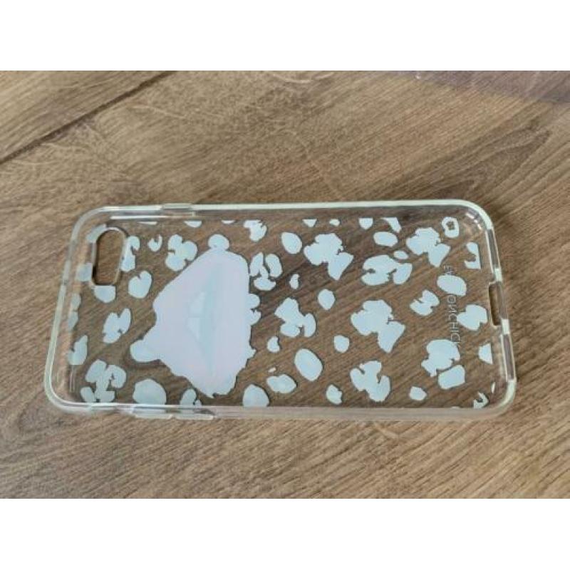 *NIEUW!* iPhone 7S cover / softcase panterprint Fashionchick