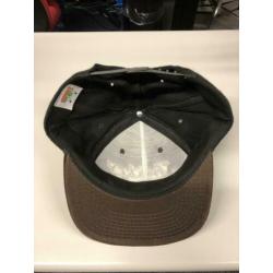Mickey mouse black / brown baseball cap