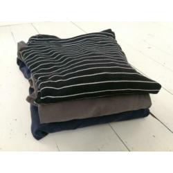 3x longsleeve jurken Sutherland & Zara. Maat S
