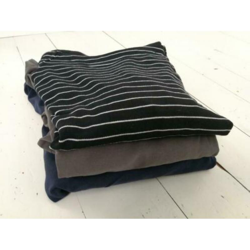 3x longsleeve jurken Sutherland & Zara. Maat S