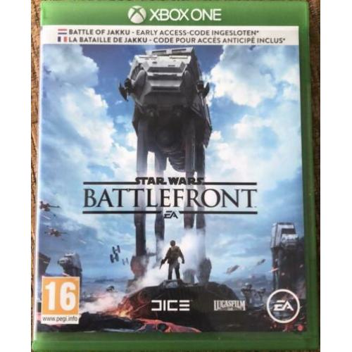 Star Wars battlefront voor Xbox One geen beschadigingen.