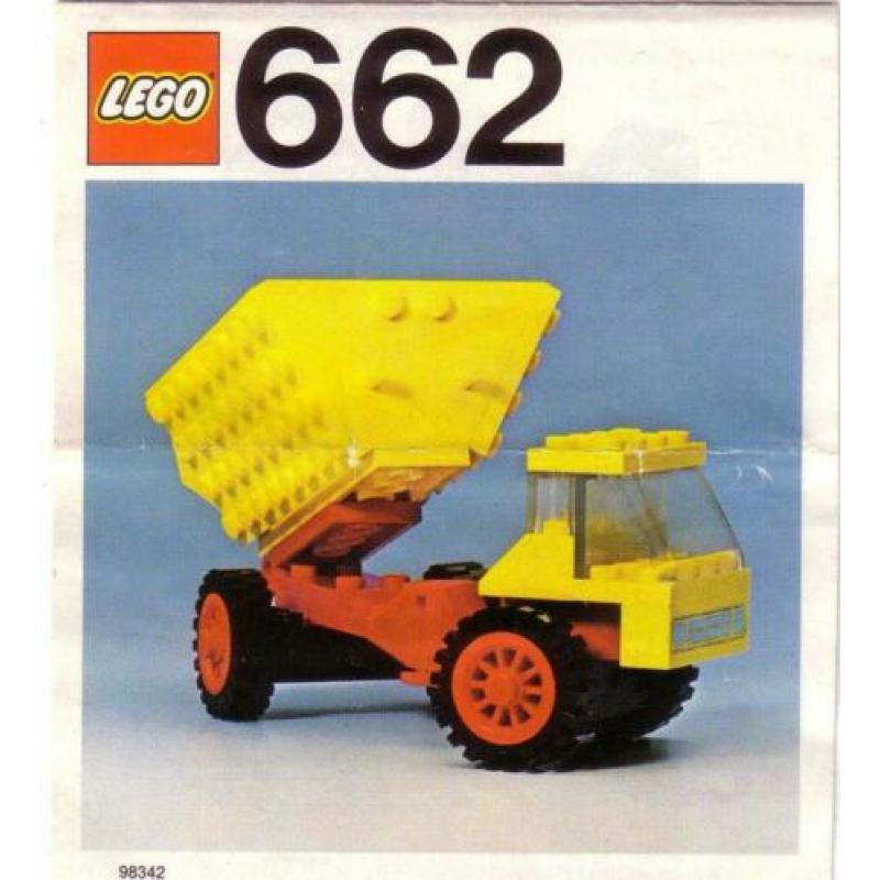 Lego 5 sets 653 659 661 662 663 Classic jaren 70