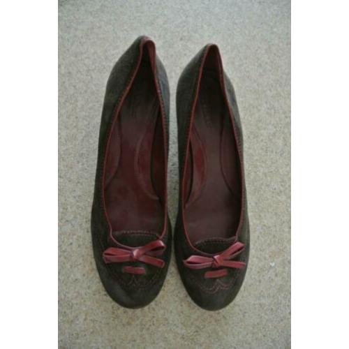 Cole haan pumps 10 (42,5) bruin suede zga nieuw