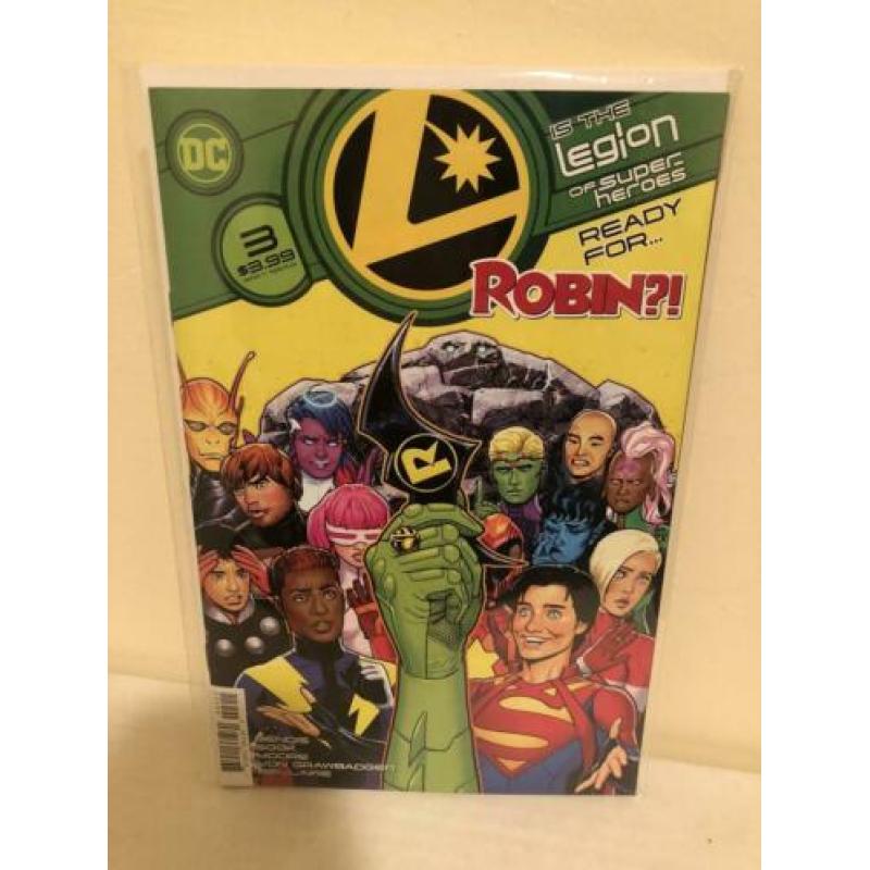 Legion of Super-Heroes vol. 8 #1-3 DC Comics