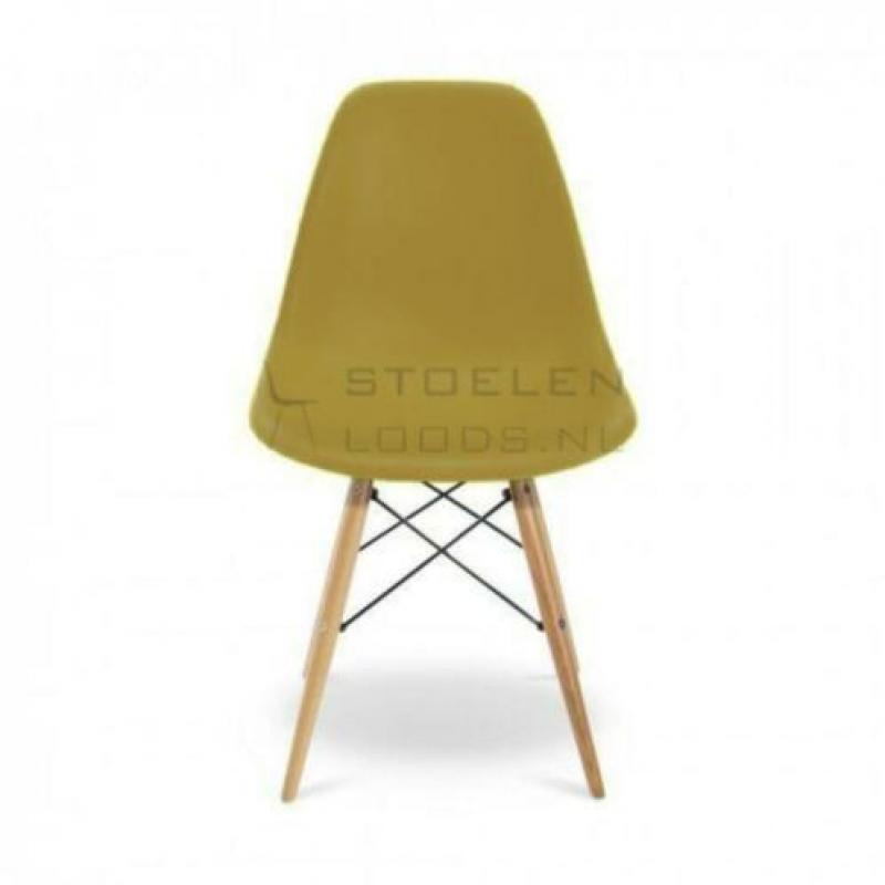 Eames stoel DSW *NIEUW* eetkamerstoel | kuipstoel *GEEL*