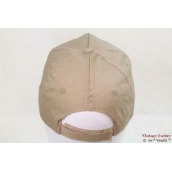 nieuwe Baseball pet kaki beige met klittenband 53-60 Unisex