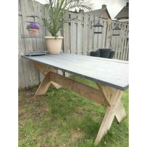 Grote eettafel tuintafel steigerhout