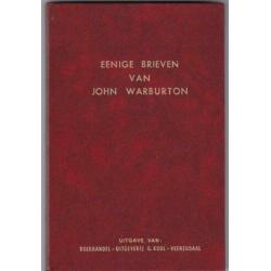 Warburton, John - Eenige brieven