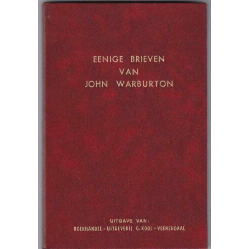 Warburton, John - Eenige brieven