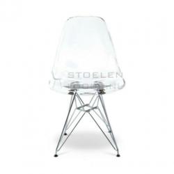 Eames stoel DSR *NIEUW* eetkamerstoel kuipstoel TRANSPARANT