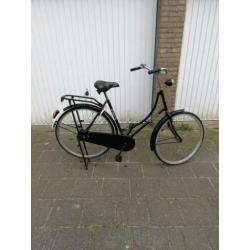 Goed rijden de opoe fiets