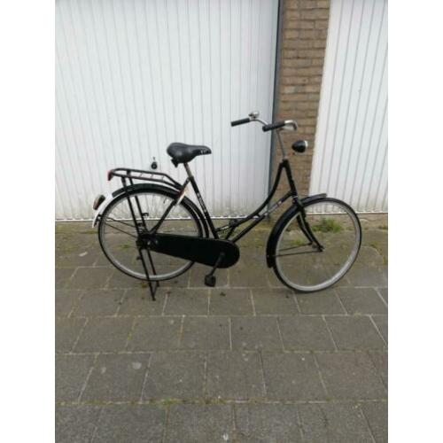 Goed rijden de opoe fiets
