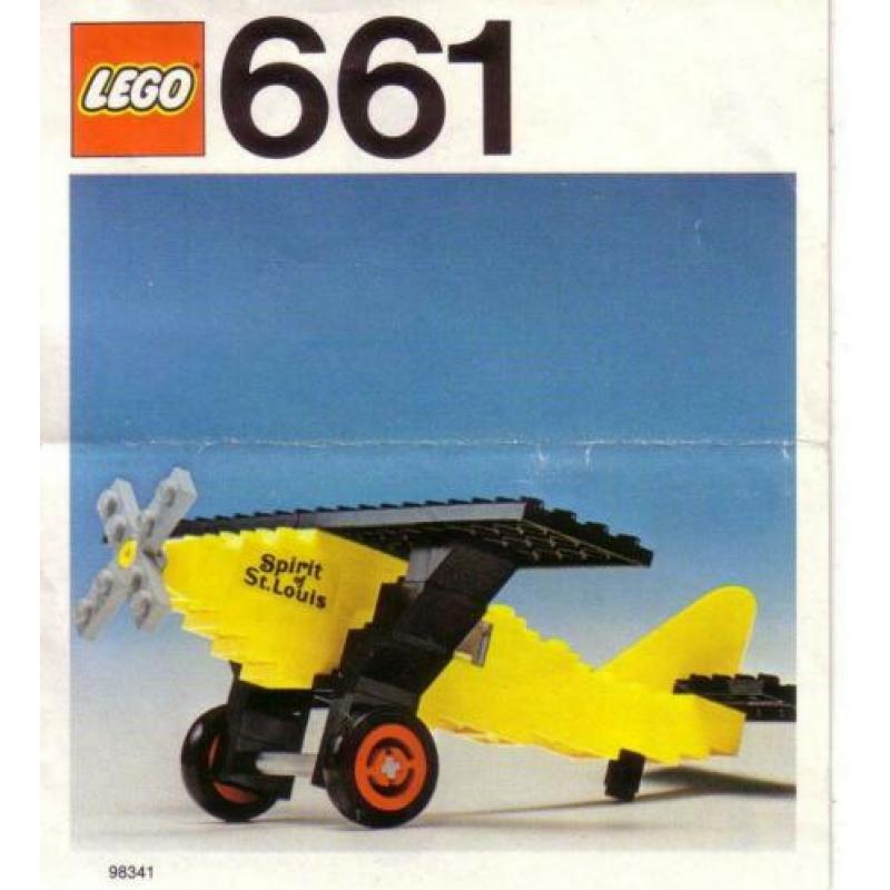 Lego 5 sets 653 659 661 662 663 Classic jaren 70