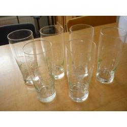 6 nieuwe glazen 50 cl (Grolsch)