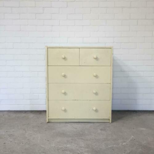 Retro vintage ladekast jaren 60 ladenkast commode kast