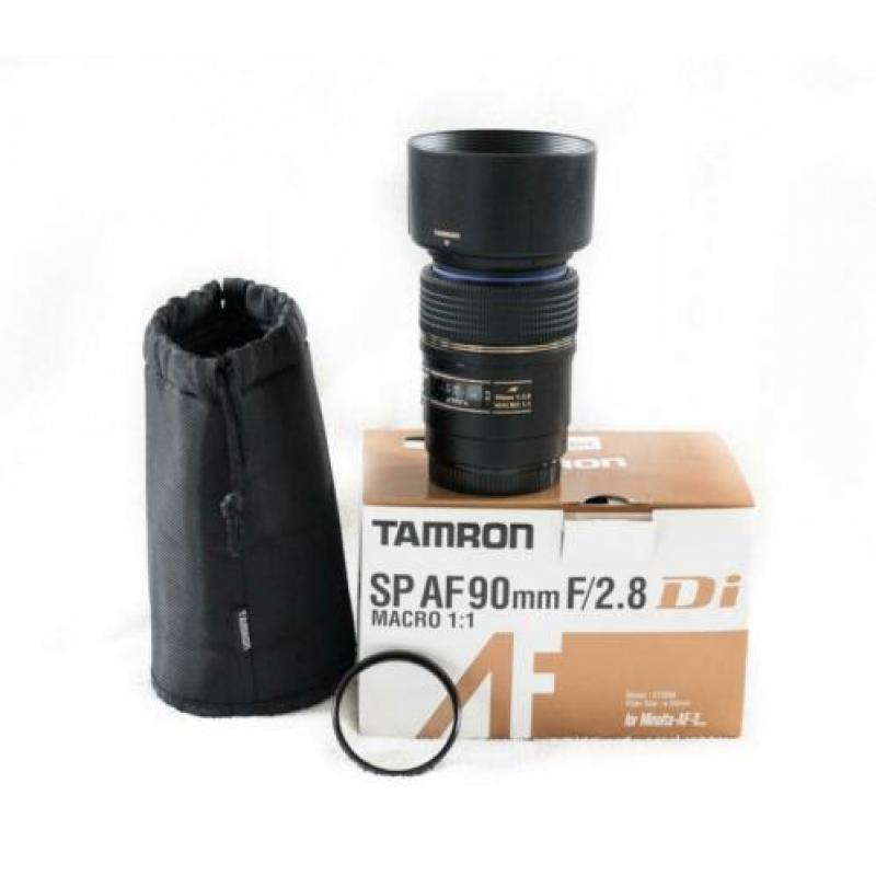 Tamron SP AF 90mm F/2.8 DI macro voor Sony