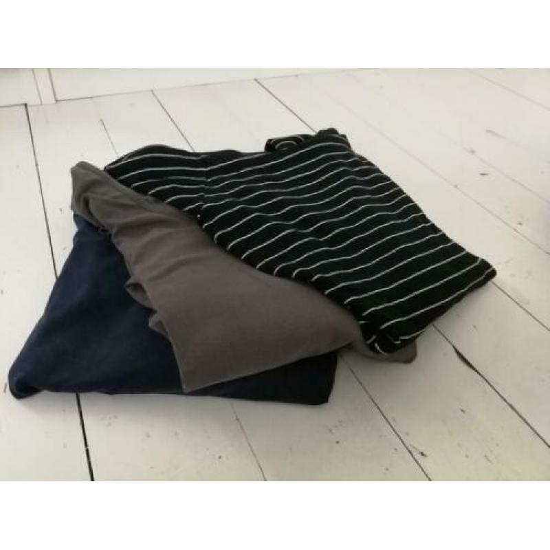 3x longsleeve jurken Sutherland & Zara. Maat S