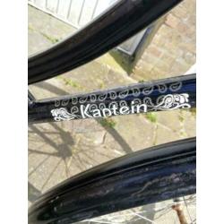 Goed rijden de opoe fiets
