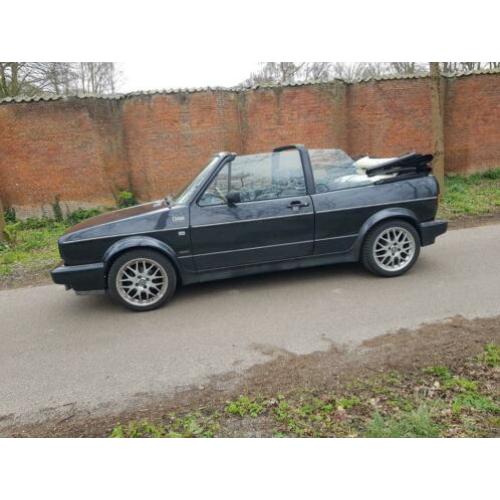 Volkswagen Golf Cabrio 1991 la9v briljantzwart metalic
