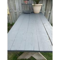 Grote eettafel tuintafel steigerhout