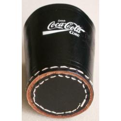 Coca Cola lederen dobbelbeker 70’s tekst Coca-Cola