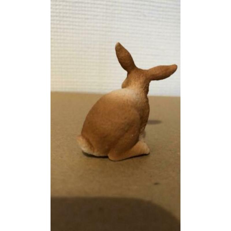 Schleich konijn groot bruin in nieuwstaat