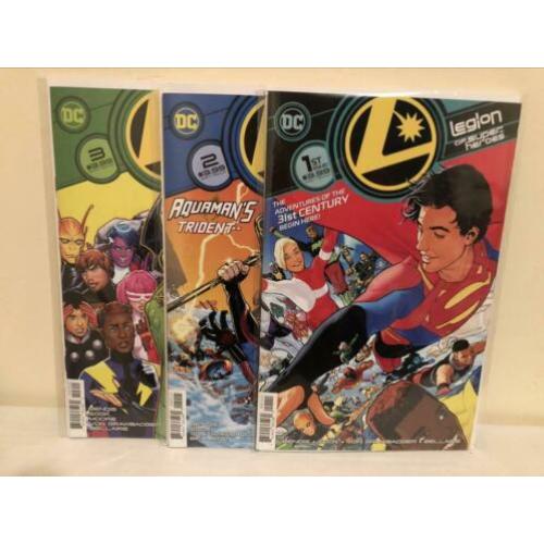 Legion of Super-Heroes vol. 8 #1-3 DC Comics