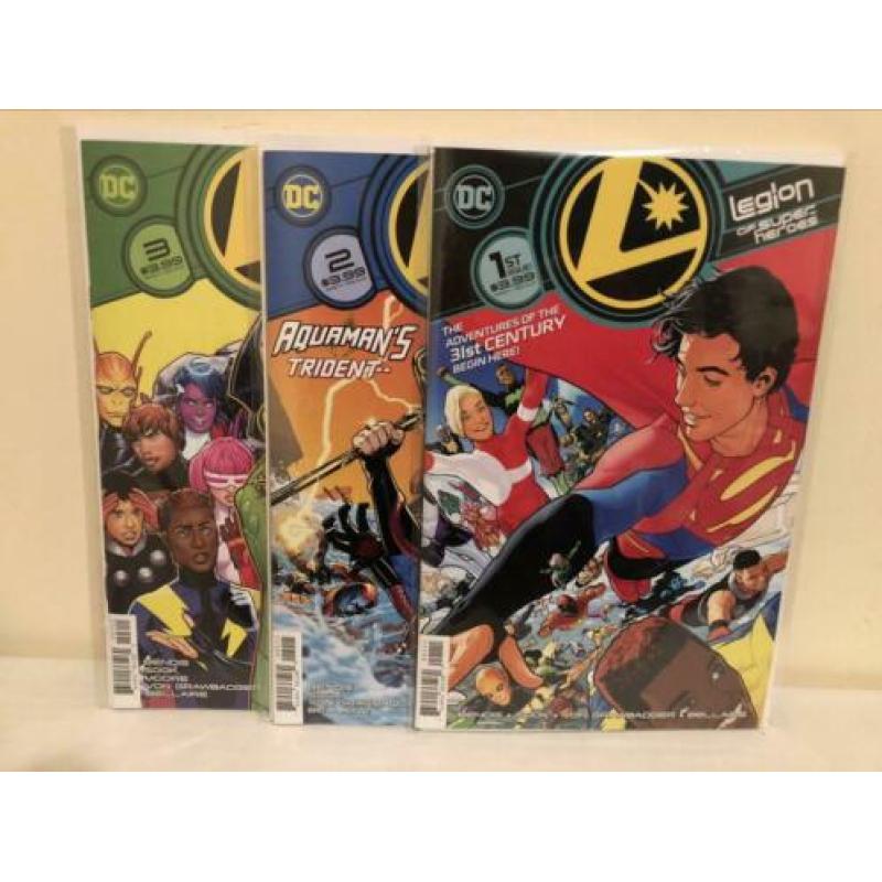 Legion of Super-Heroes vol. 8 #1-3 DC Comics