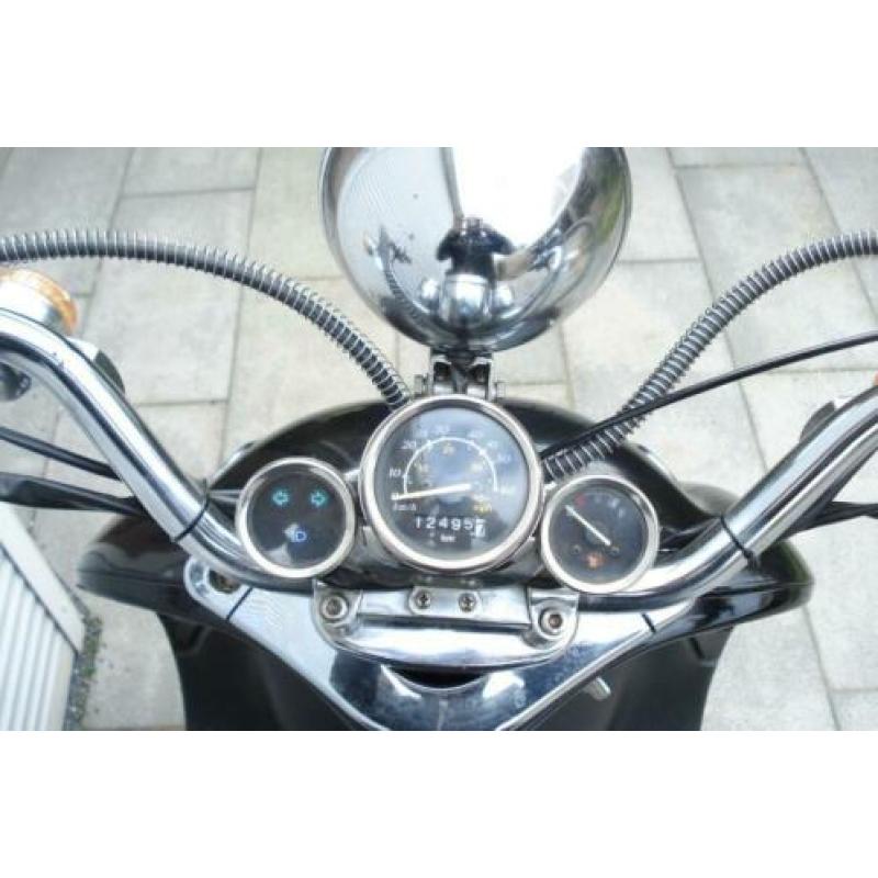 `retro scooter frosti agm in nette staat
