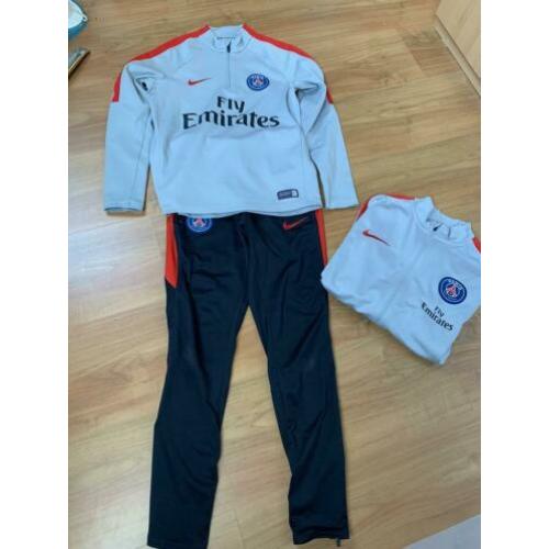PSG trainingspak nike 3 dlg maat M