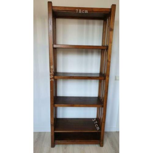 teakhout, functionele kast
