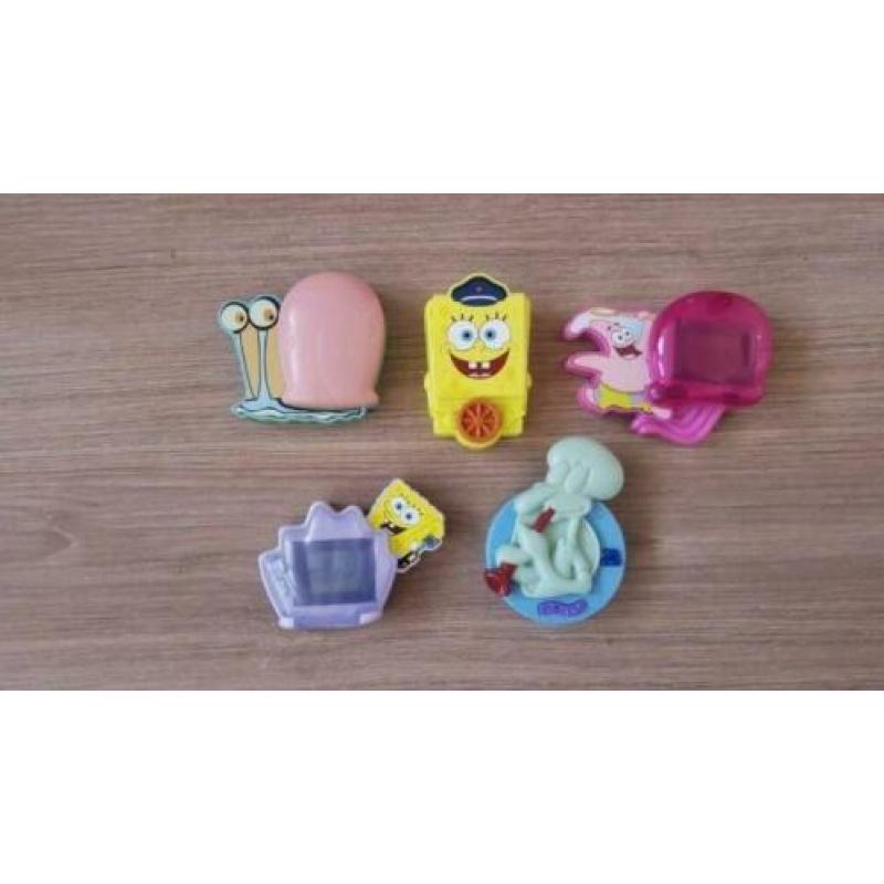 Vijf Spongebob LCD Games uit 2007