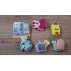 Vijf Spongebob LCD Games uit 2007