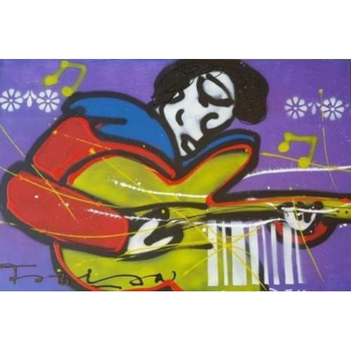 "Elvis " Acrylschilderij van Fabian