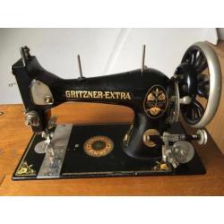 Gritzner-extra trapnaaimachine in originele kast