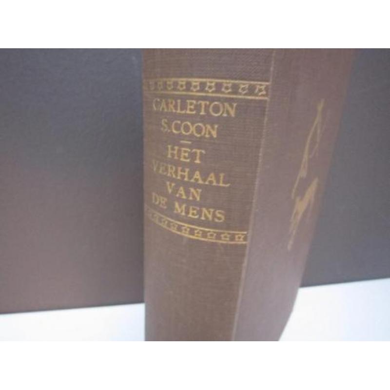 Carleton S.Coon-Het Verhaal van de Mens Antiek boek