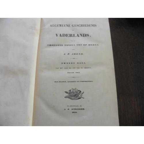 Algemeene gesch.der Vaderlands 2 e deel 2e stuk1844JP Arend