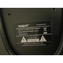 Te koop kleine Tv (monitor) en dvd speler