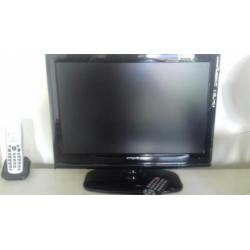 Odys LED TV zwart klein formaat
