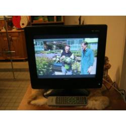 Te koop kleine Tv (monitor) en dvd speler