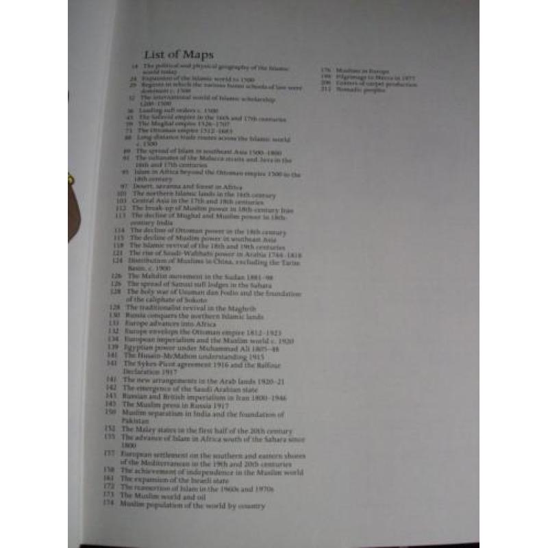 Atlas of the Islamic world since 1500 Francis Robinson