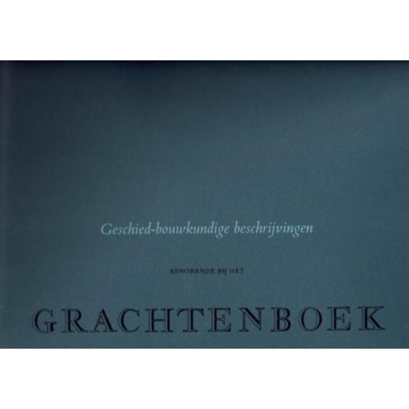 Grachtenboek naar de tekeningen van Caspar Philips Jacobsz