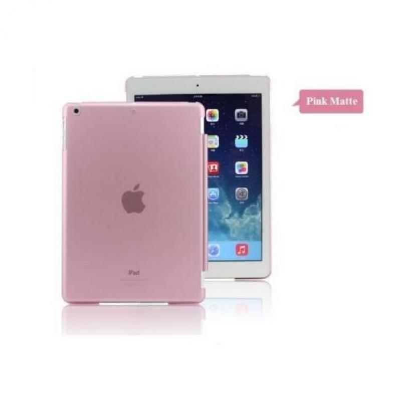 iPad Air 2 achterkant hoes hoesje case Doorzichtig - Roze