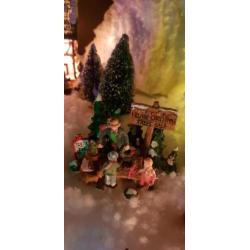 Prachtig compleet nostalgisch kerstdorp