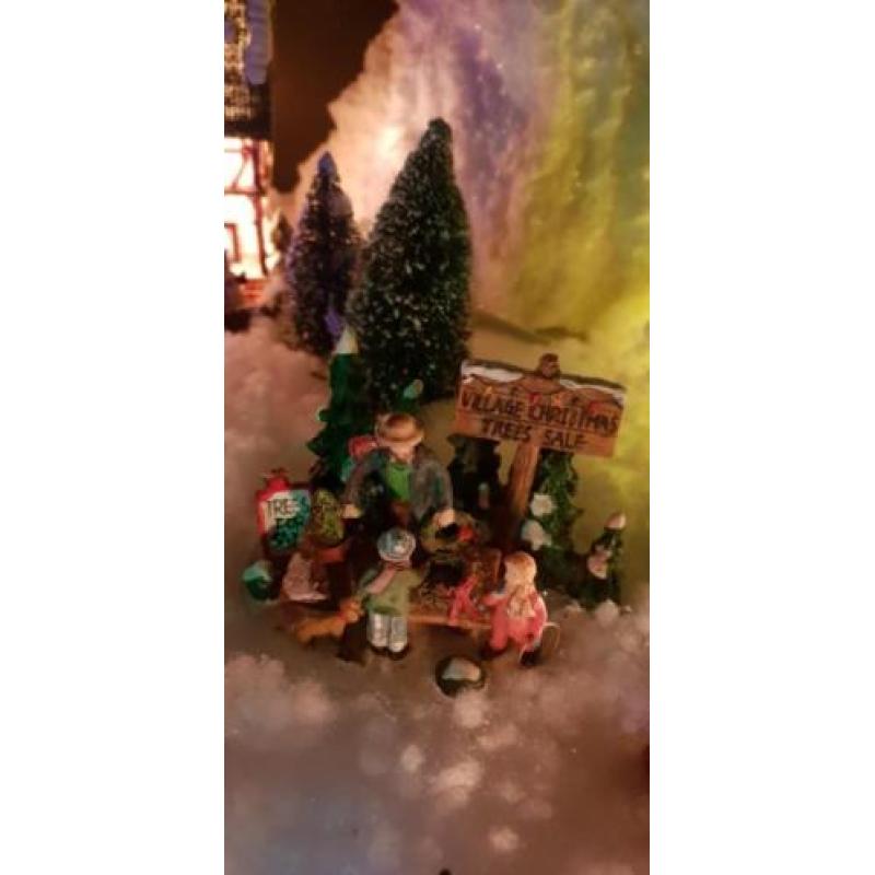 Prachtig compleet nostalgisch kerstdorp